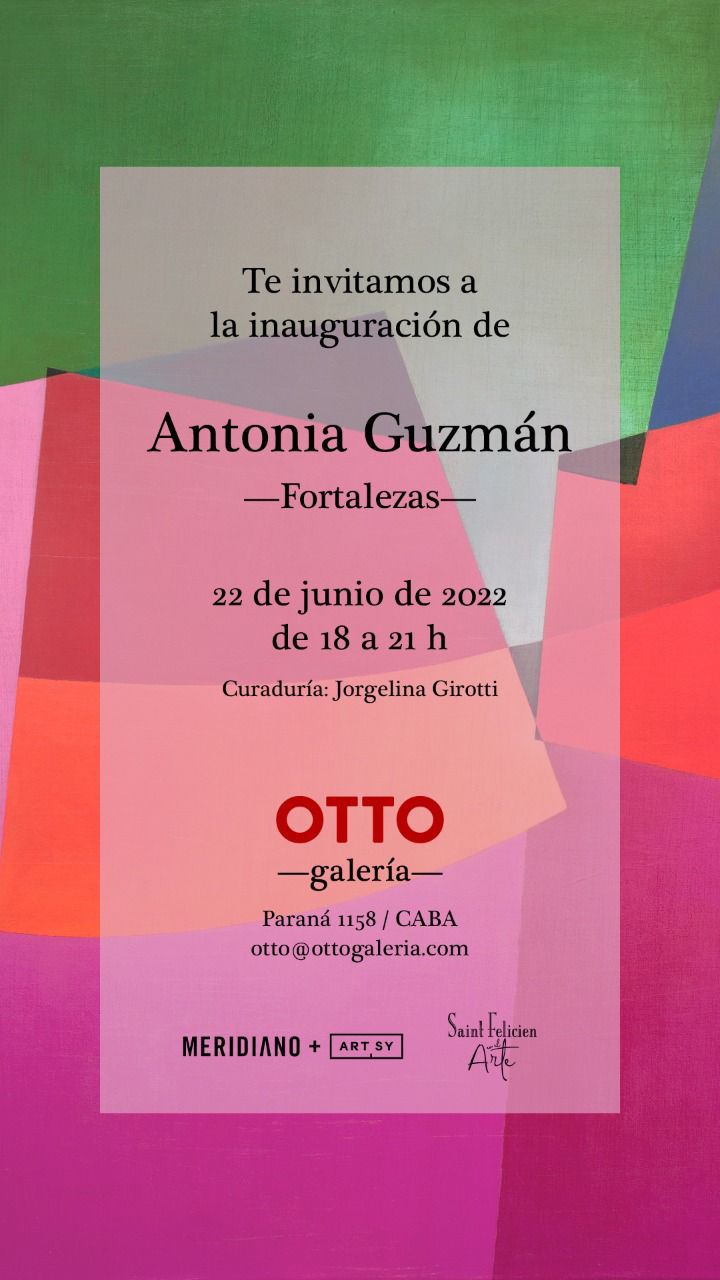 Invitamos a la inaguración SERIE FORTALEZAS, de Antonia Guzmán